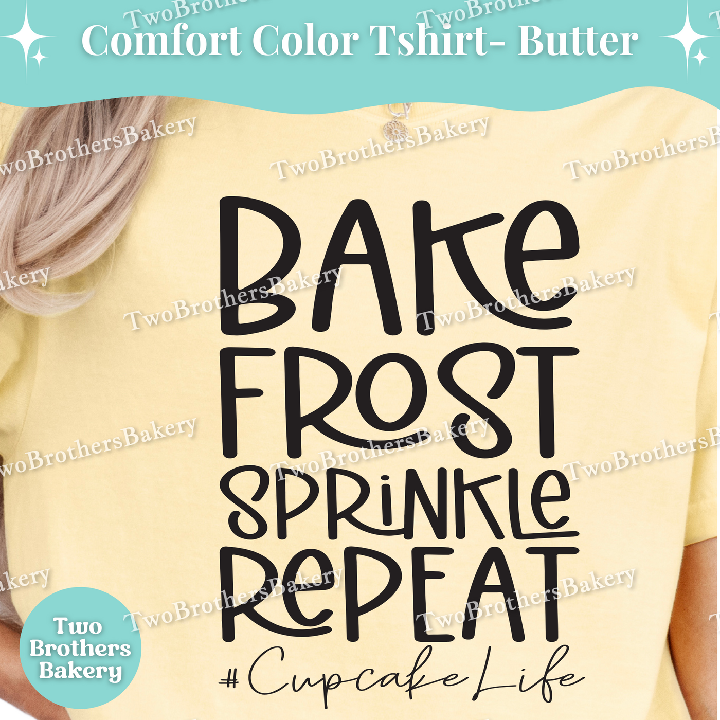 Bake Frost Sprinkle Repeat, Cupcake Life Baking Tee, Cupcake Baker T-Shirt, Cupcake Lover Tee, Cupcake Baking Shirt, Gift for Cupcake Lovers