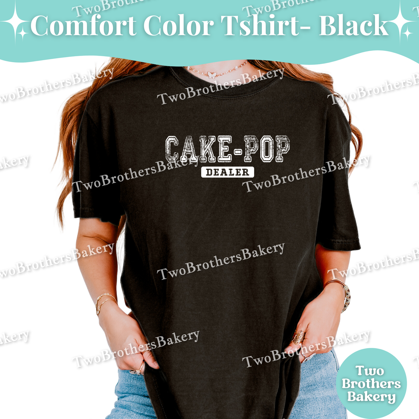 Cakepop Dealer, Distressed Varsity Baking Tee, Matching Family Baking Tees, Cakepop Lover Gift, Mommy and Me Cakepop Tees, Cakepop Bakery