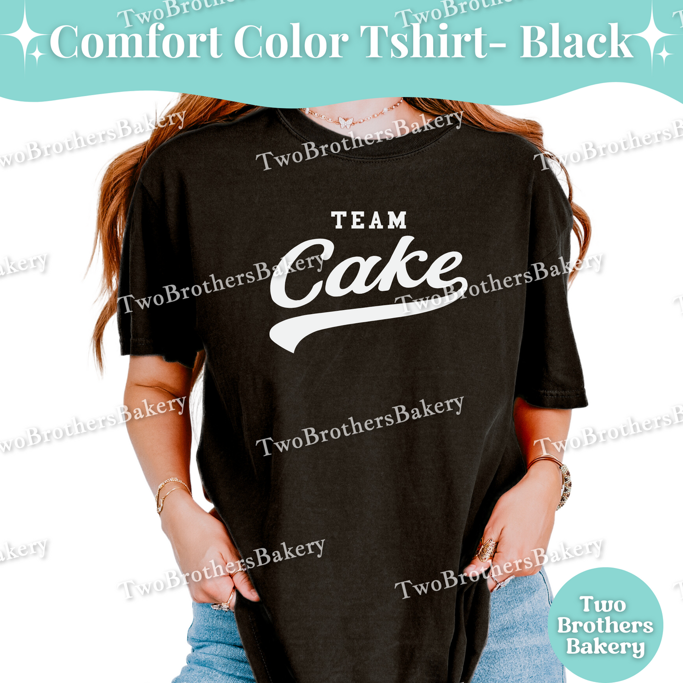 Team Cake Shirt, Baseball Style Baking Tee, Mix and Match Family & Bakery Crew Tops, Collegiate Fall Sports Tee, Cake Baker, Cake Decorator
