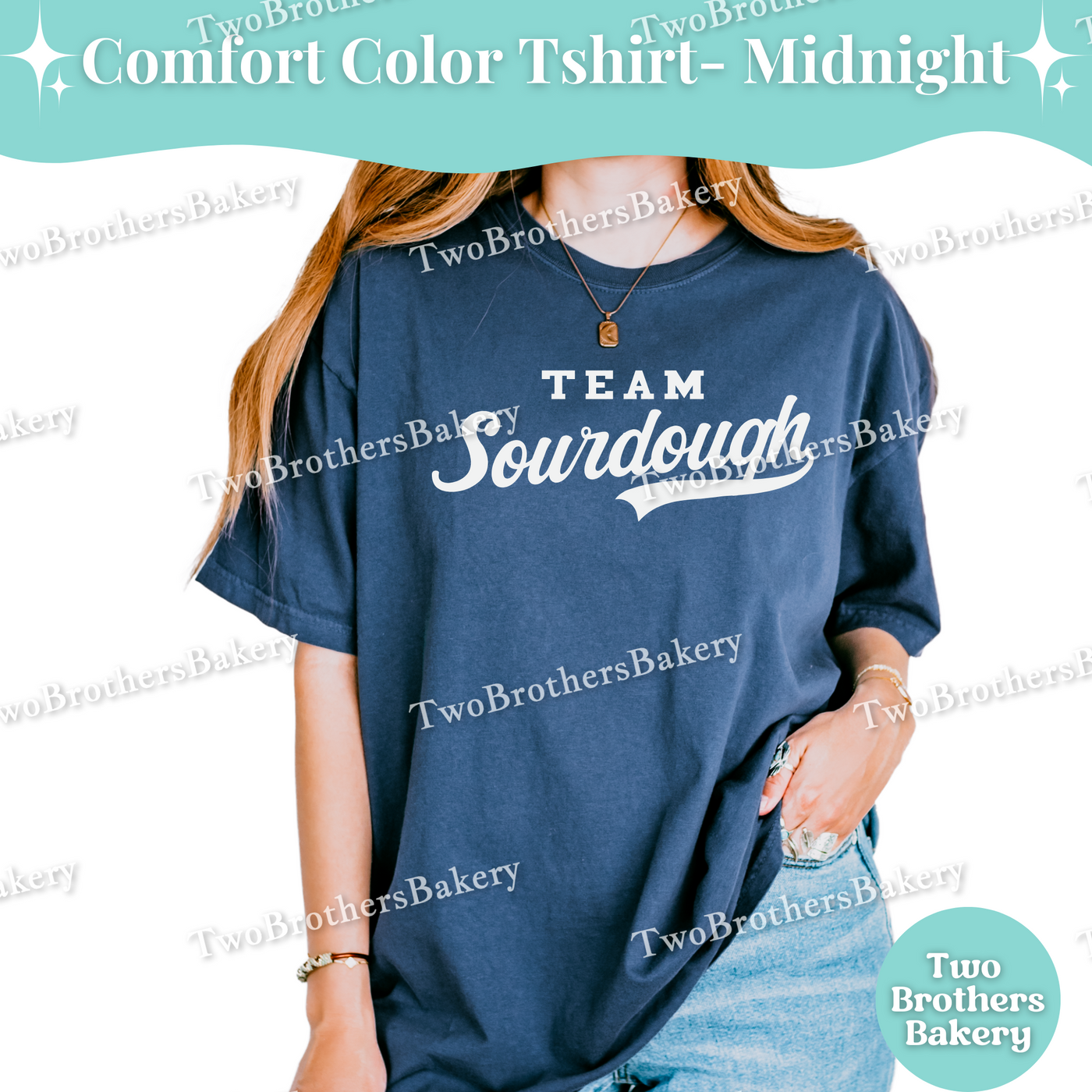 Team Sourdough, Baseball Style Baking Tee, Mix and Match Family & Bakery Crew Tops, Collegiate Sports Tee, Sourdough Baker, Sourdough Tee