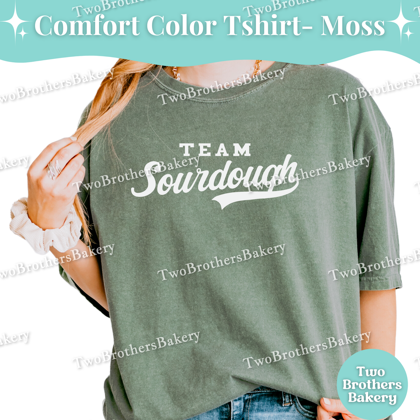 Team Sourdough, Baseball Style Baking Tee, Mix and Match Family & Bakery Crew Tops, Collegiate Sports Tee, Sourdough Baker, Sourdough Tee