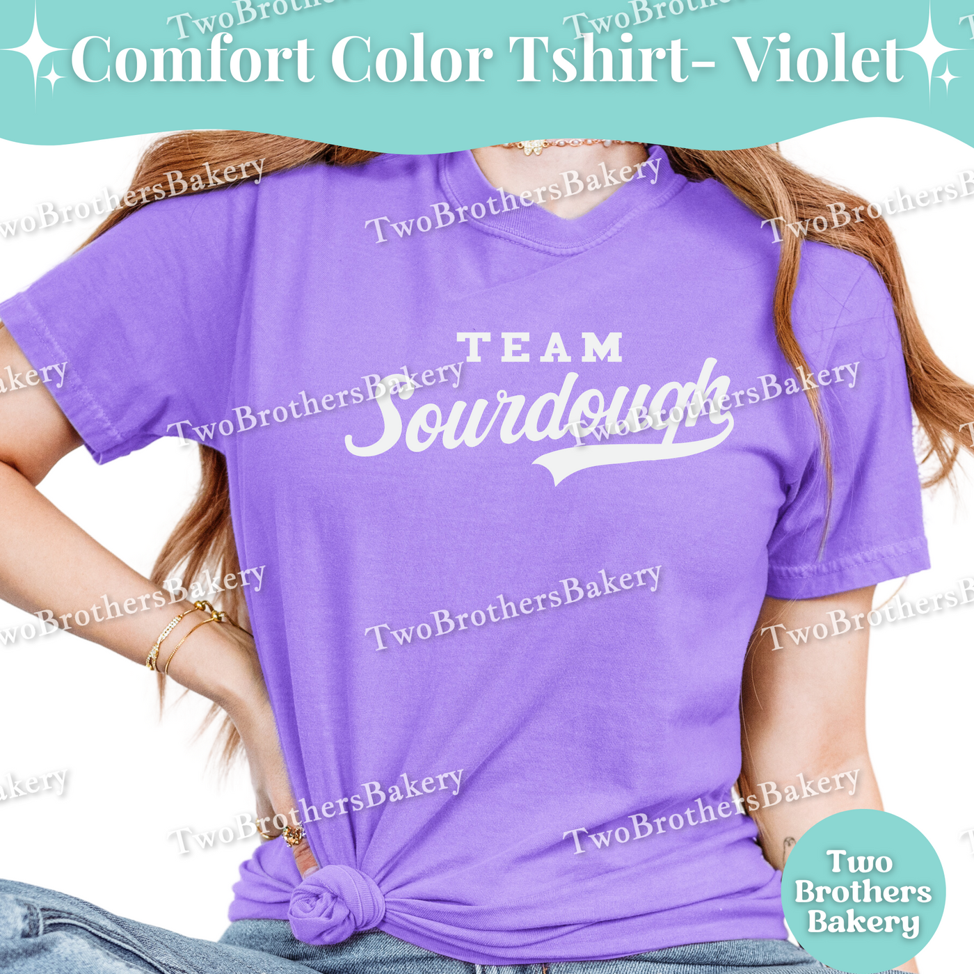 Team Sourdough, Baseball Style Baking Tee, Mix and Match Family & Bakery Crew Tops, Collegiate Sports Tee, Sourdough Baker, Sourdough Tee