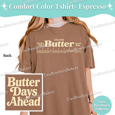Butter Baking Shirt, Retro Butter Stick Design, Butter Days Ahead, Funny Baker Gift, Family Matching Baking Tees, Butter Shirt, Baking Crew