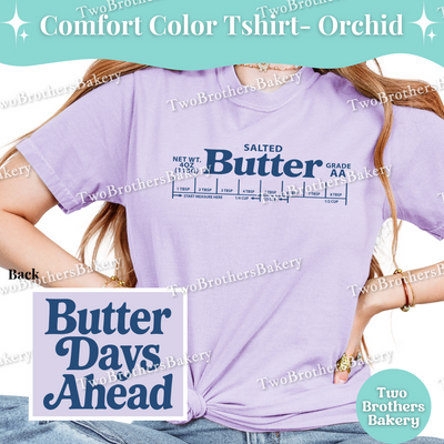 Butter Baking Shirt, Retro Butter Stick Design, Butter Days Ahead, Funny Baker Gift, Family Matching Baking Tees, Butter Shirt, Baking Crew