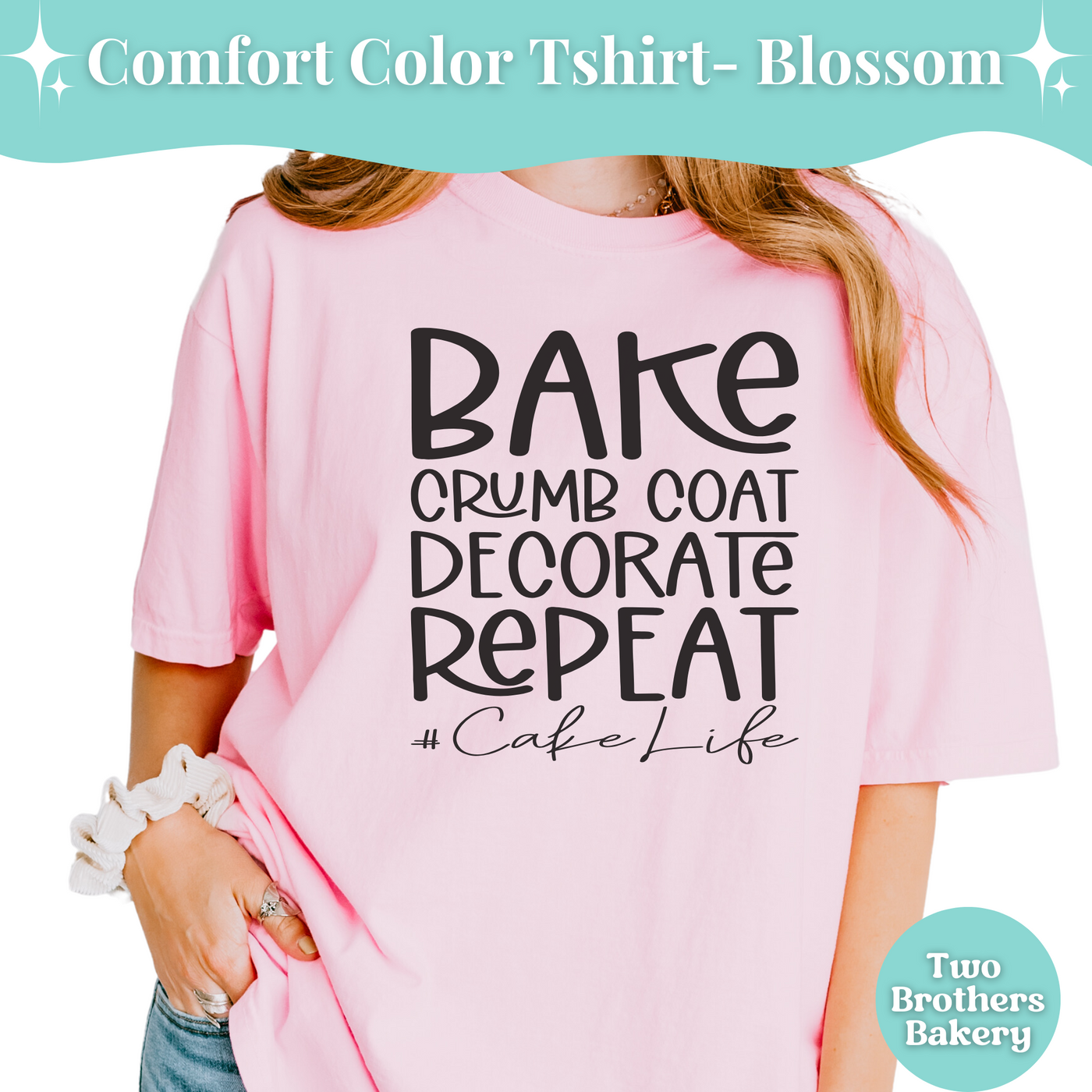 Cake Life Tshirt, Cake Decorating Tshirt, Cute Baking Tee, Cake Baker Shirt, Fun Cake Baker Gift, Bakery Business Top, Cake Baking Tee