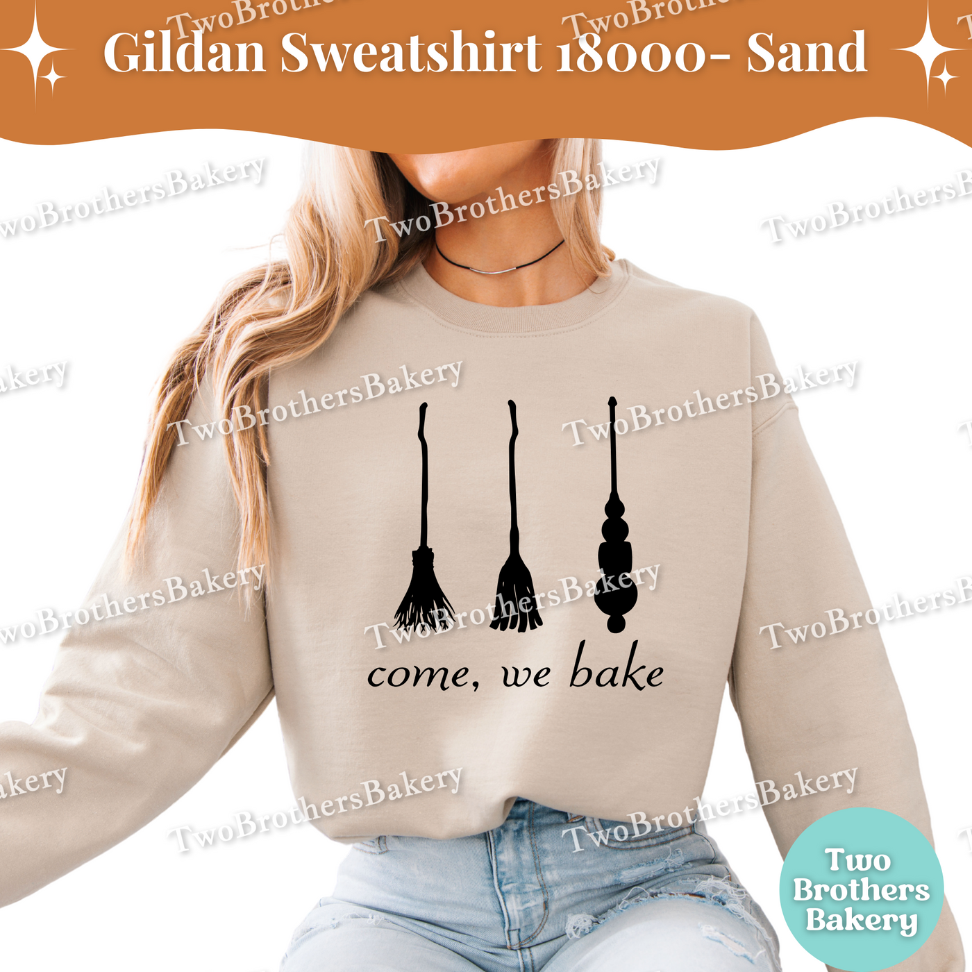 Come We Bake Sweatshirt, Hocus Pocus Baking Shirt, Witch Broom Scribe Halloween Crewneck, Cottage Baker Fall Sweatshirt, Witchy Baker