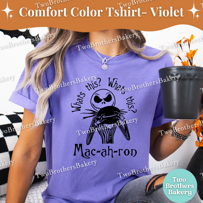 Nightmare Macaron Shirt, Halloween Baker Tee, What's This Macaron T-Shirt, Spooky Baking Top, Macaron Lover Gift, Jack Inspired Shirt
