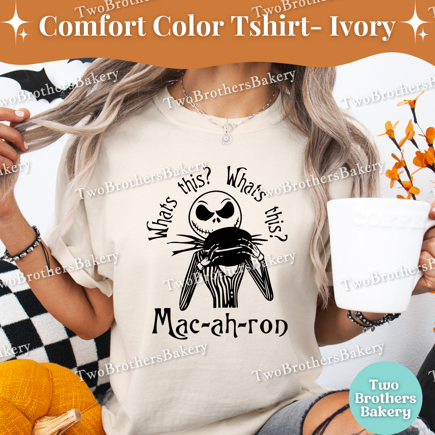 Nightmare Macaron Shirt, Halloween Baker Tee, What's This Macaron T-Shirt, Spooky Baking Top, Macaron Lover Gift, Jack Inspired Shirt
