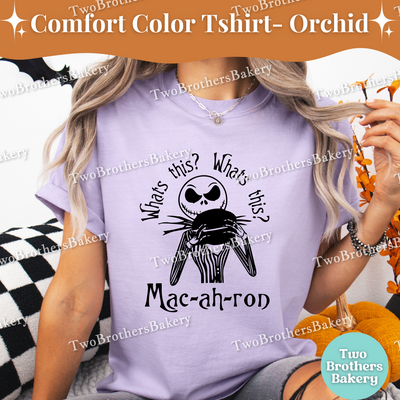 Nightmare Macaron Shirt, Halloween Baker Tee, What's This Macaron T-Shirt, Spooky Baking Top, Macaron Lover Gift, Jack Inspired Shirt