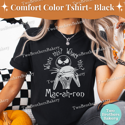 Nightmare Macaron Shirt, Halloween Baker Tee, What's This Macaron T-Shirt, Spooky Baking Top, Macaron Lover Gift, Jack Inspired Shirt