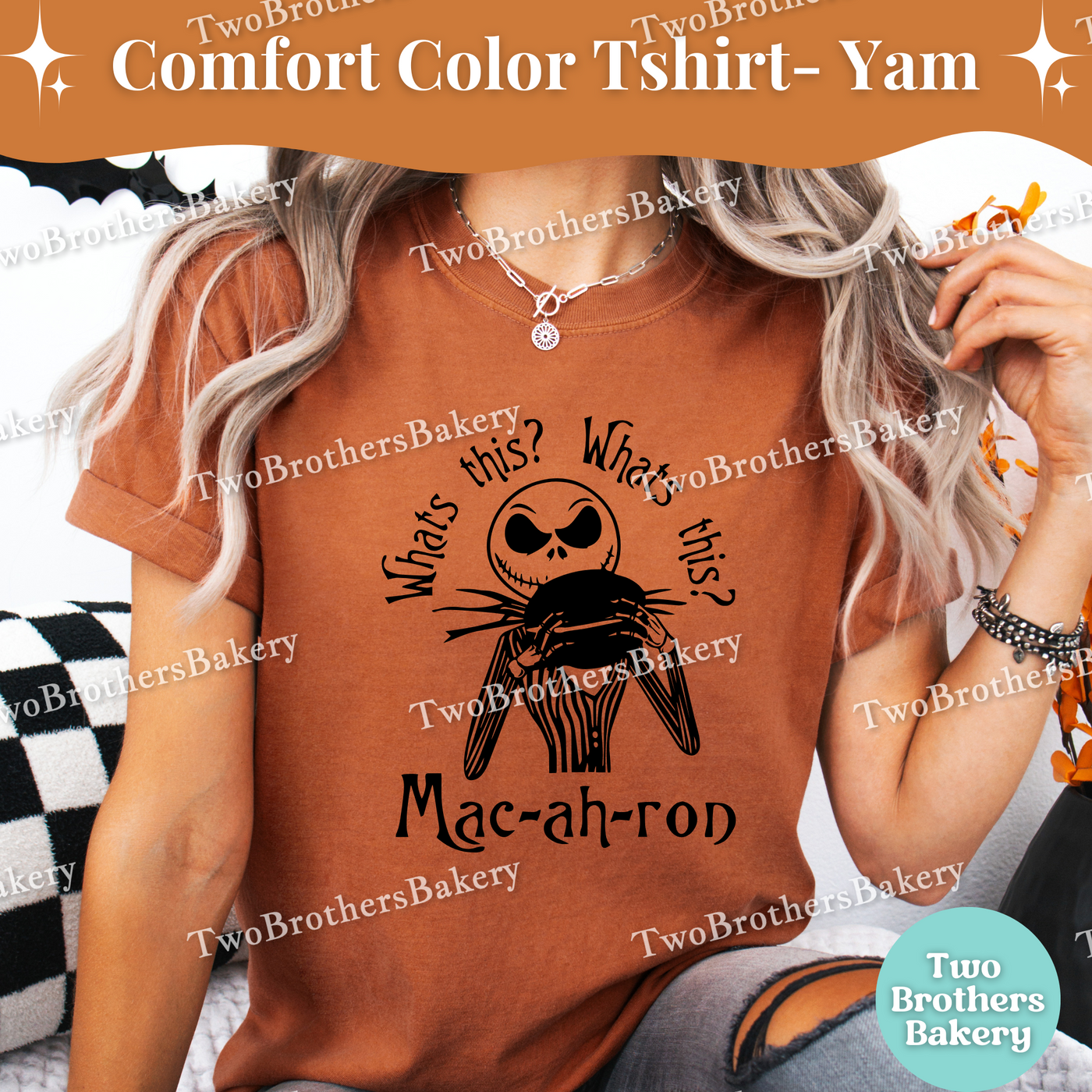 Nightmare Macaron Shirt, Halloween Baker Tee, What's This Macaron T-Shirt, Spooky Baking Top, Macaron Lover Gift, Jack Inspired Shirt