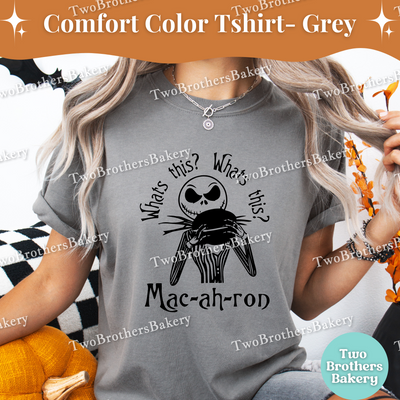 Nightmare Macaron Shirt, Halloween Baker Tee, What's This Macaron T-Shirt, Spooky Baking Top, Macaron Lover Gift, Jack Inspired Shirt