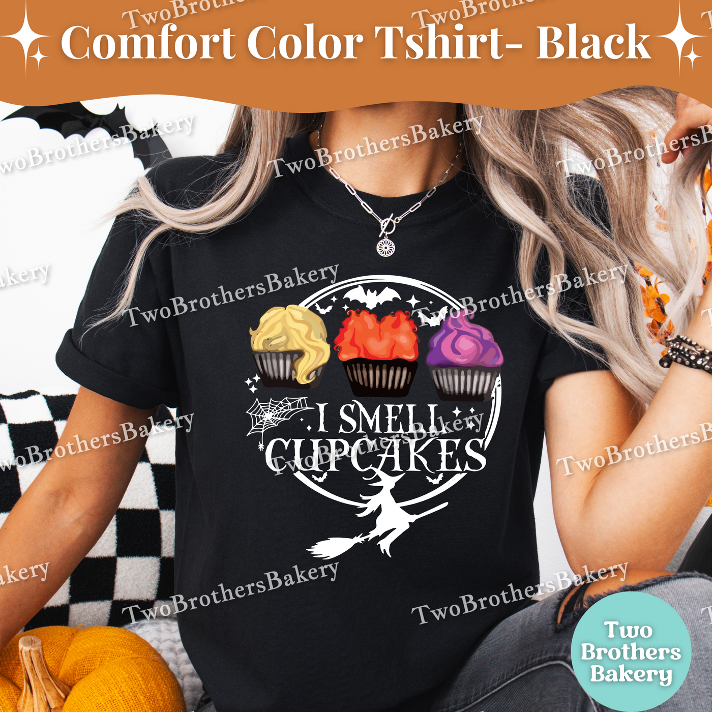 I Smell Cupcakes, Halloween Baking Tee, Hocus Pocus Inspired T-Shirt, Witch Baker, Halloween Cupcake Shirt, Spooky Baker Tee, Witchy Baker