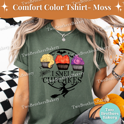 I Smell Cupcakes, Halloween Baking Tee, Hocus Pocus Inspired T-Shirt, Witch Baker, Halloween Cupcake Shirt, Spooky Baker Tee, Witchy Baker