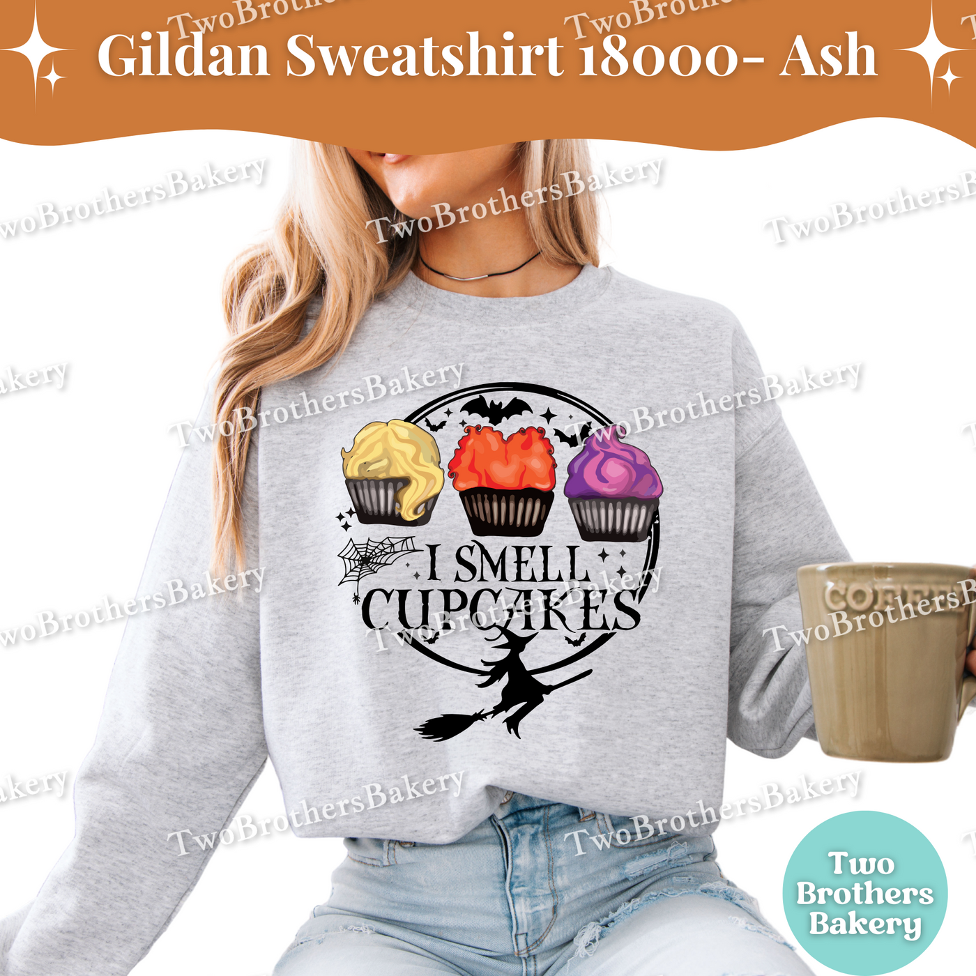 I Smell Cupcakes Sweatshirt, Hocus Pocus Baking Shirt, Halloween Cupcake Lover Sweatshirt, Witch Bakery Fall Pullover, Sanderson Sisters Top