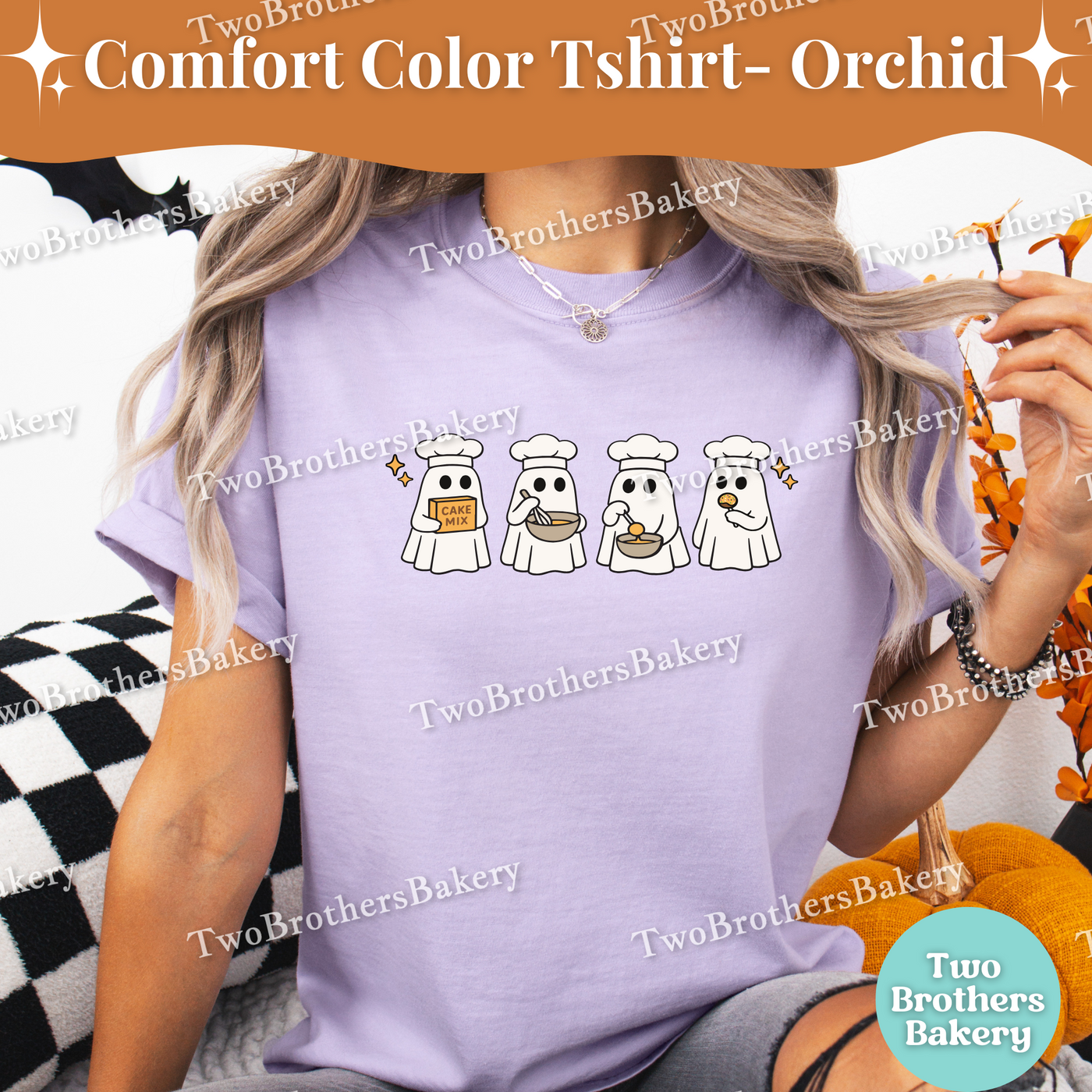 Halloween Ghost Shirt, Cute Spooky Baking Tee, Cake Pop Baker, Autumn Baking, Ghost Kitchen Crew, Halloween Baking Shirt, Cakepop Ghosts