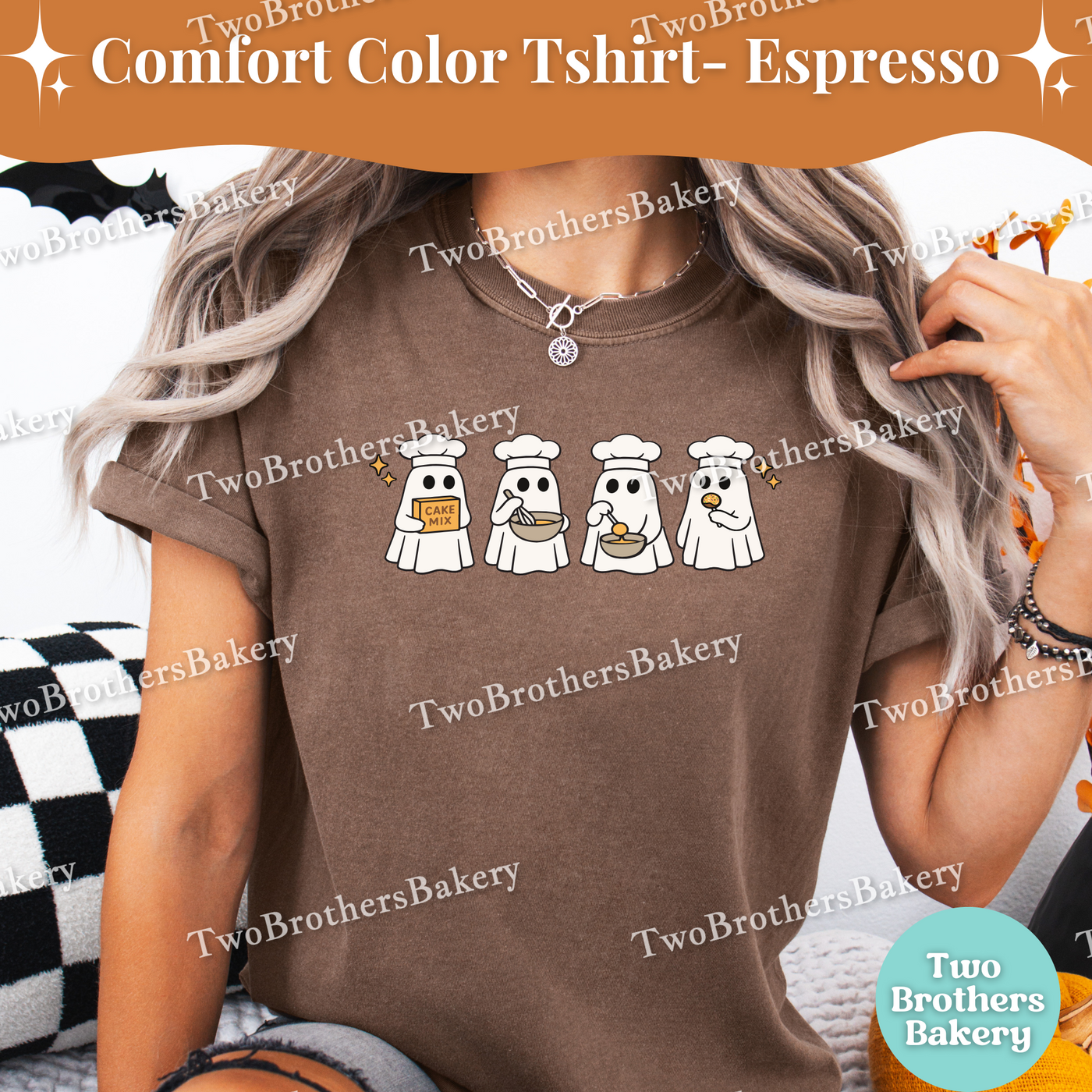 Halloween Ghost Shirt, Cute Spooky Baking Tee, Cake Pop Baker, Autumn Baking, Ghost Kitchen Crew, Halloween Baking Shirt, Cakepop Ghosts