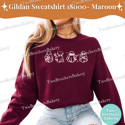 Content Creator Ghost Sweatshirt, Halloween Baking Pullover, Content Creating Crewneck, Viral Baker, Fall Baking Sweatshirt, Ghost Baker