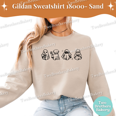 Content Creator Ghost Sweatshirt, Halloween Baking Pullover, Content Creating Crewneck, Viral Baker, Fall Baking Sweatshirt, Ghost Baker