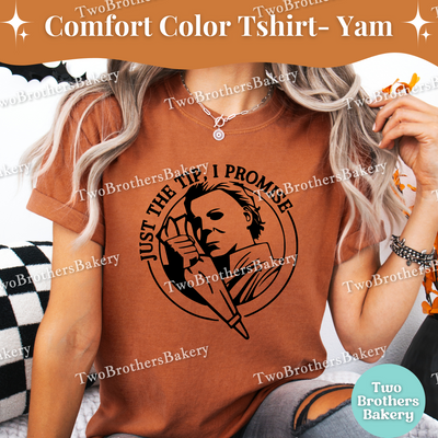 Just the Tip Halloween Baking Shirt, Michael Myers Baker Tee, Funny Spooky Fall Shirt, Halloween Piping Bag T-Shirt, Spooky Baker Tee