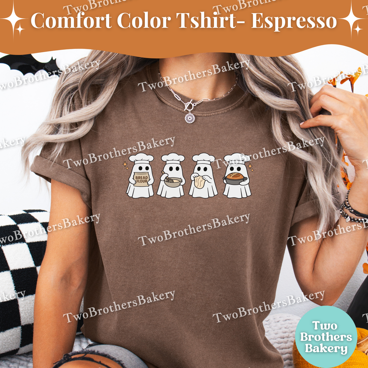 Sourdough Ghost Baking Shirt, Cute Halloween Tee, Sourdough Ghosts, Spooky Baker Tee, Ghost Kitchen Crew, Fall Baking T-Shirt