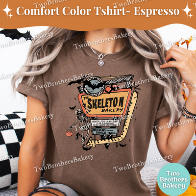 Skeleton Baker, Halloween Baking Tee, Retro Spooky Baker Shirt, Mental Bake Down, Funny Halloween Shirt, T-Shirt for Bakers, Graveyward Tee