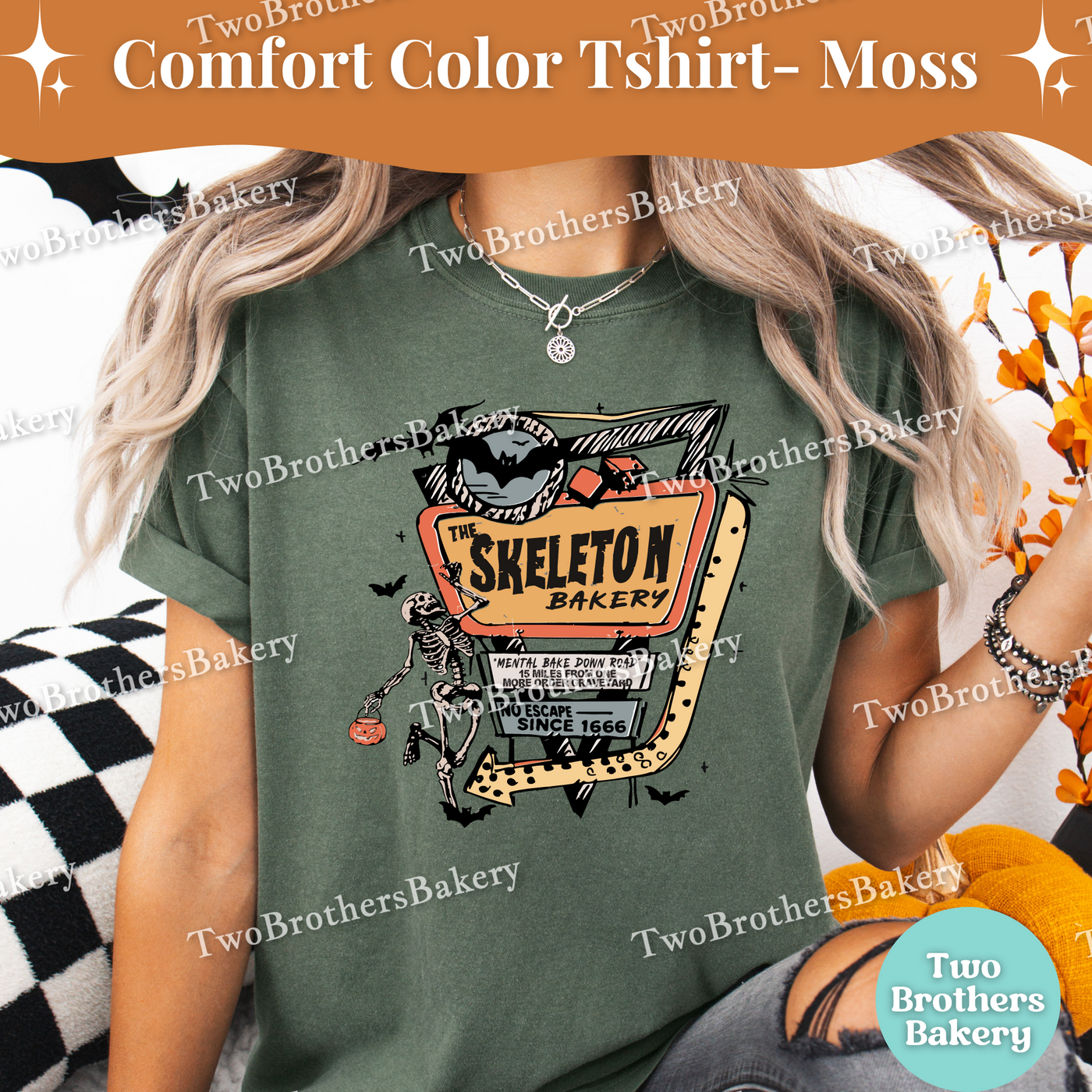 Skeleton Baker, Halloween Baking Tee, Retro Spooky Baker Shirt, Mental Bake Down, Funny Halloween Shirt, T-Shirt for Bakers, Graveyward Tee