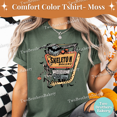 Skeleton Baker, Halloween Baking Tee, Retro Spooky Baker Shirt, Mental Bake Down, Funny Halloween Shirt, T-Shirt for Bakers, Graveyward Tee