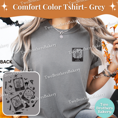 Tarot Card Shirt, Spooky Baker, Tarot Card Baker, Bats Witch Spells Potion Design, Halloween Baking Shirt, Cute Halloween Baking Tee