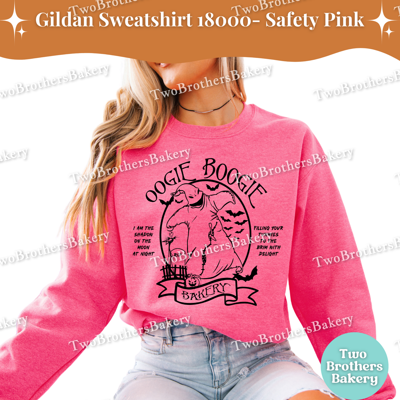 Oogie Boogie Bakery Halloween Sweatshirt, Nightmare Before Christmas Baking Crewneck, Spooky Fall Sweater, Halloween Baking Pullover