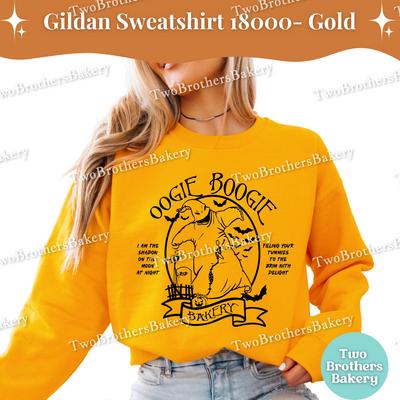 Oogie Boogie Bakery Halloween Sweatshirt, Nightmare Before Christmas Baking Crewneck, Spooky Fall Sweater, Halloween Baking Pullover