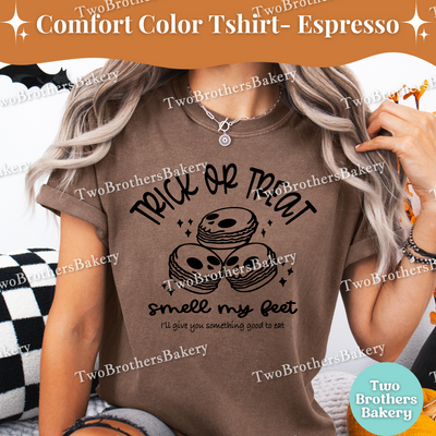 Trick or Treat Smell My Feet, Halloween Baking Tee, Skeleton Ghost Macarons, Spooky Cute Baking Tee, Halloween Macaron Shirt, Spooky Baker