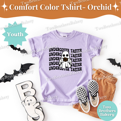 Undercover Taster, Kids Halloween Baking Shirt, Matching Halloween Tees, Kid Baking Shirt, Mommy and Me Halloween Tees, Spooky Baker Kid
