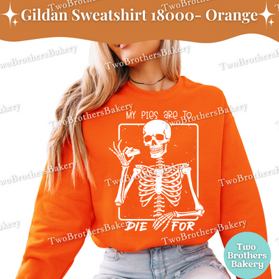 My Pies Are To Die For Sweatshirt, Funny Halloween Baking Shirt, Skeleton Pie Lover, Spooky Baker Crewneck, Pie Baking Pullover, Pie Lover