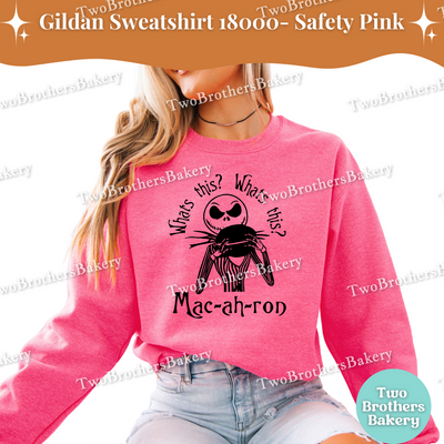 Nightmare Before Christmas Sweatshirt, Macaron Baking Halloween Sweater, Spooky Christmas Baker, Jack Skellington Sweater, Spooky Baker