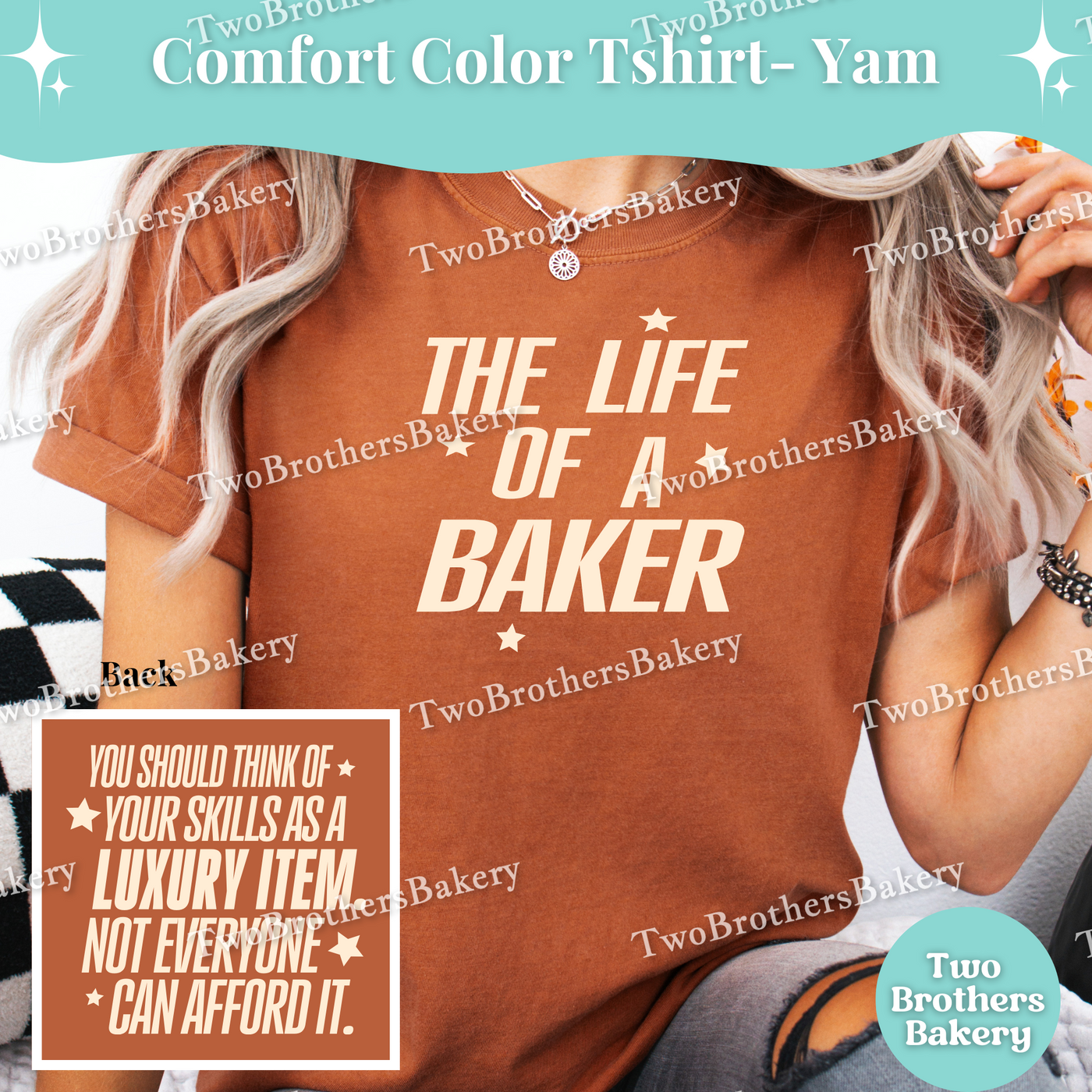 The Life Of A Baker Shirt, TS Inspired Baking T-Shirt, Comfort Colors Baking Tee, Swifty Inspired Quote, Baking Tshirt, Life of a Tshirt