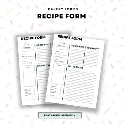 Recipe Form