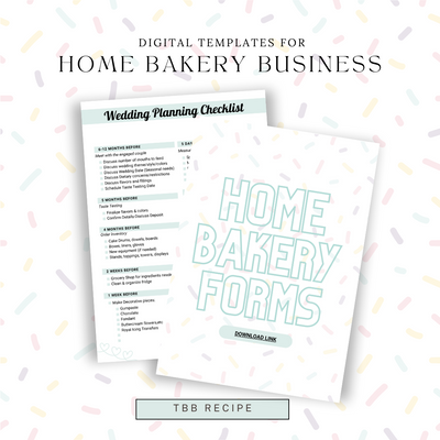 Business Form Templates for the Home Baker