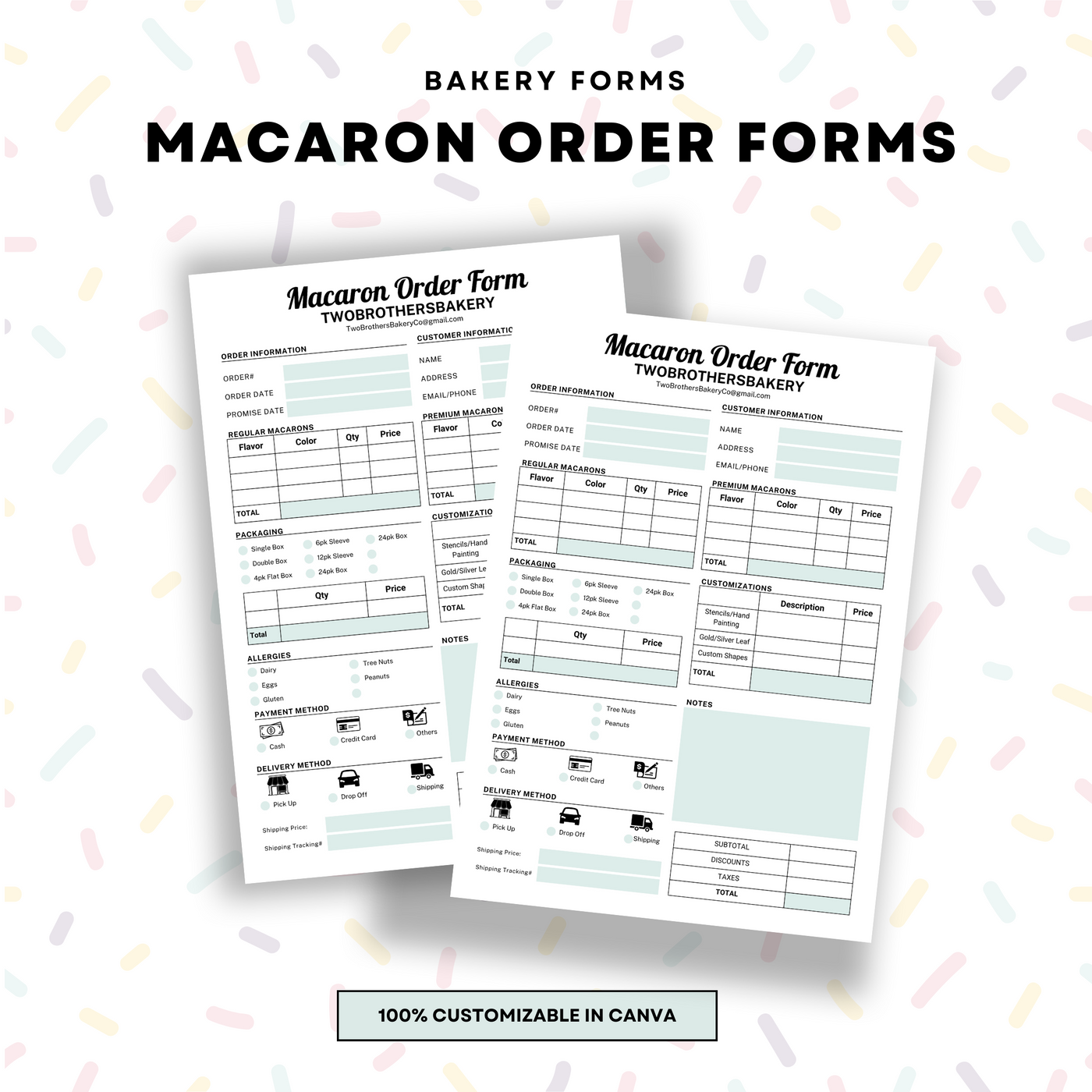 Macaron Order From