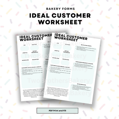 Ideal Customer Worksheet