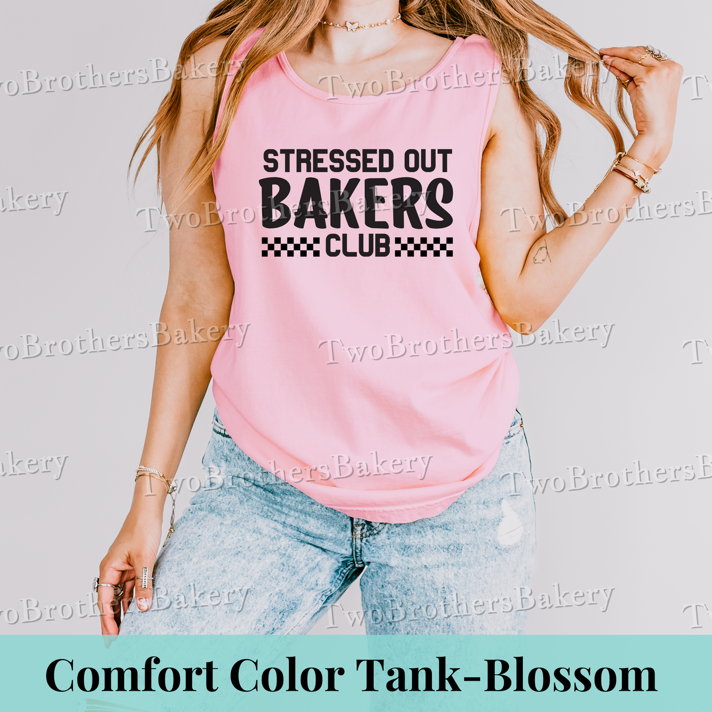 Stressed Out Bakers Club Tank