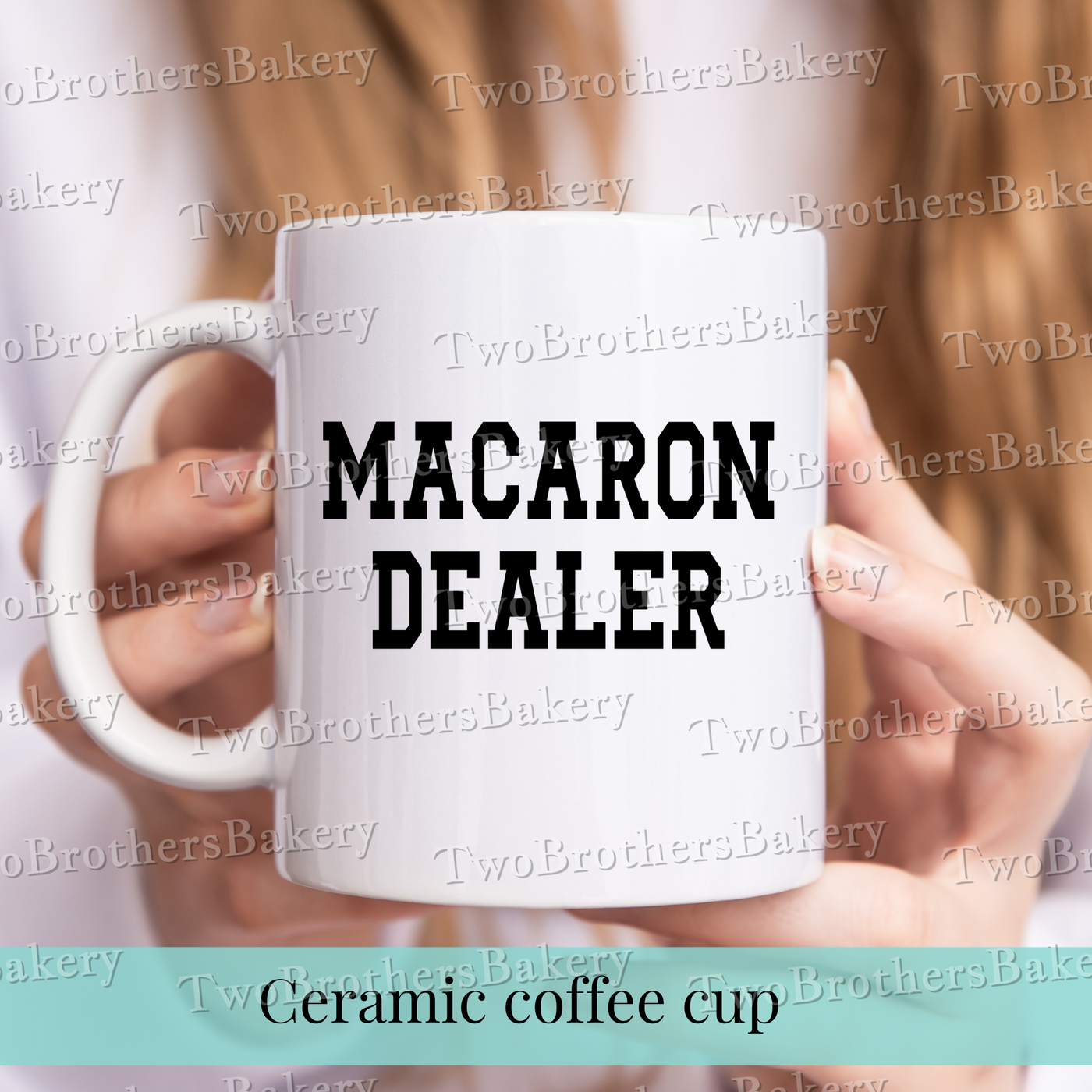 Macaron Dealer Coffee Cup