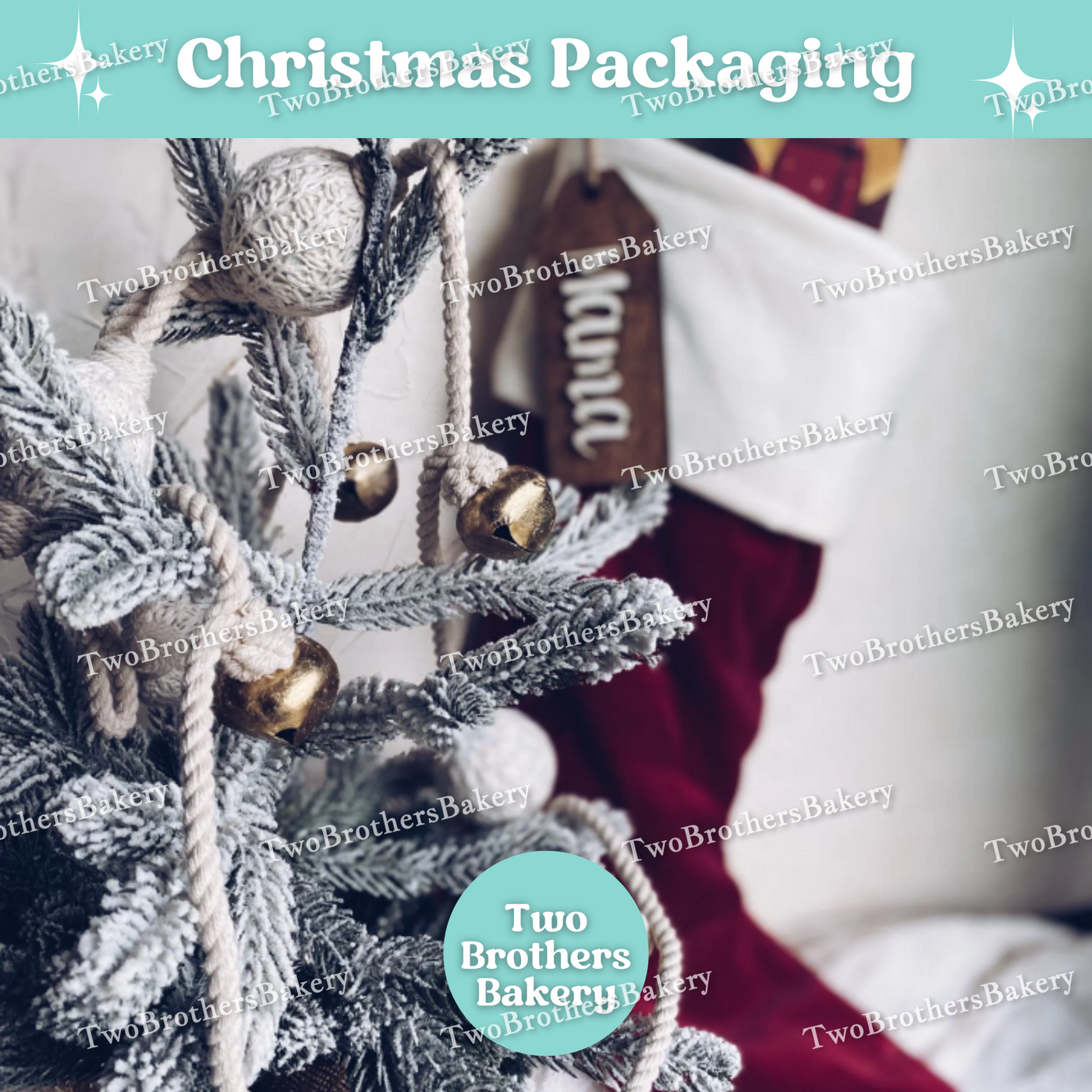 Christmas Stocking Stuffer Gift Box, Empty Bakery Packaging for Macarons, Truffles, or Treats, Plaid Holiday Gift Box with Bow, Fill with Desserts or Small Gifts, Perfect for Stocking Stuffers, Gift Exchanges & Parties