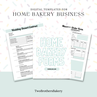 Business Form Templates for the Home Baker