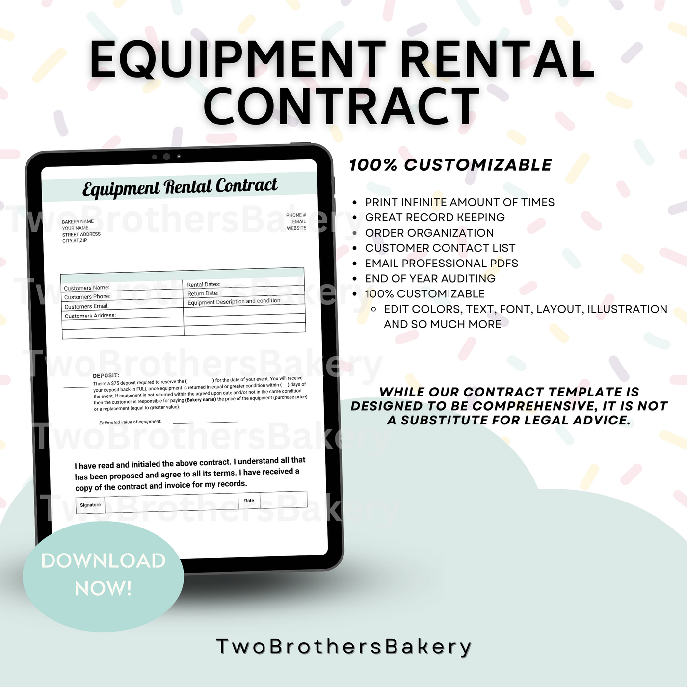 Equipment Rental Contract