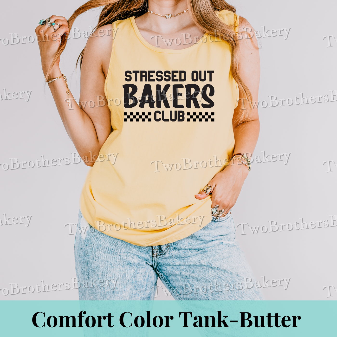 Stressed Out Bakers Club Tank