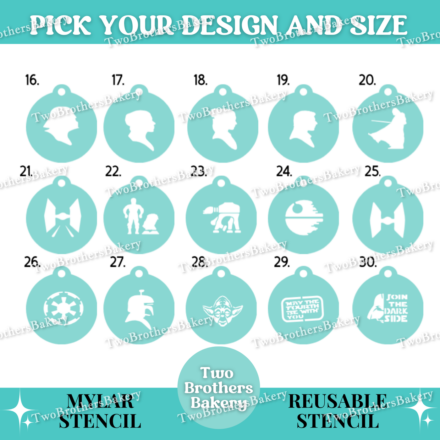 Star Wars, Pop Culture, Movie Themed Stencils