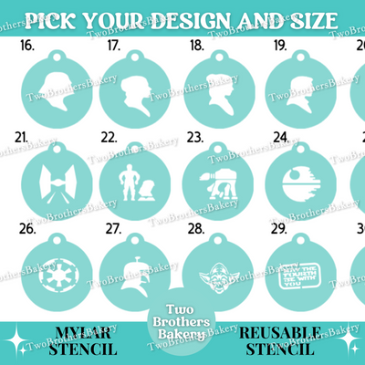 Star Wars, Pop Culture, Movie Themed Stencils