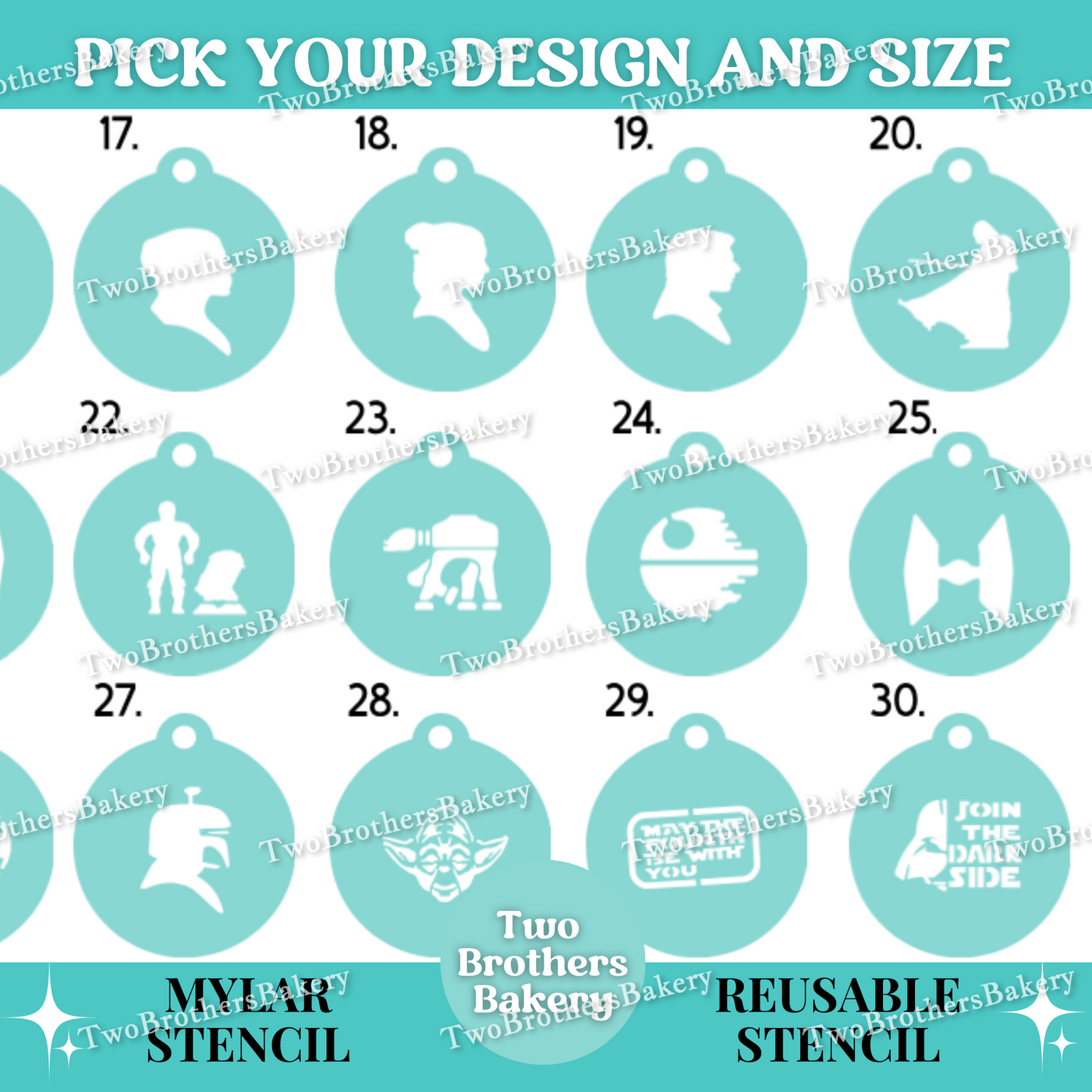 Star Wars, Pop Culture, Movie Themed Stencils