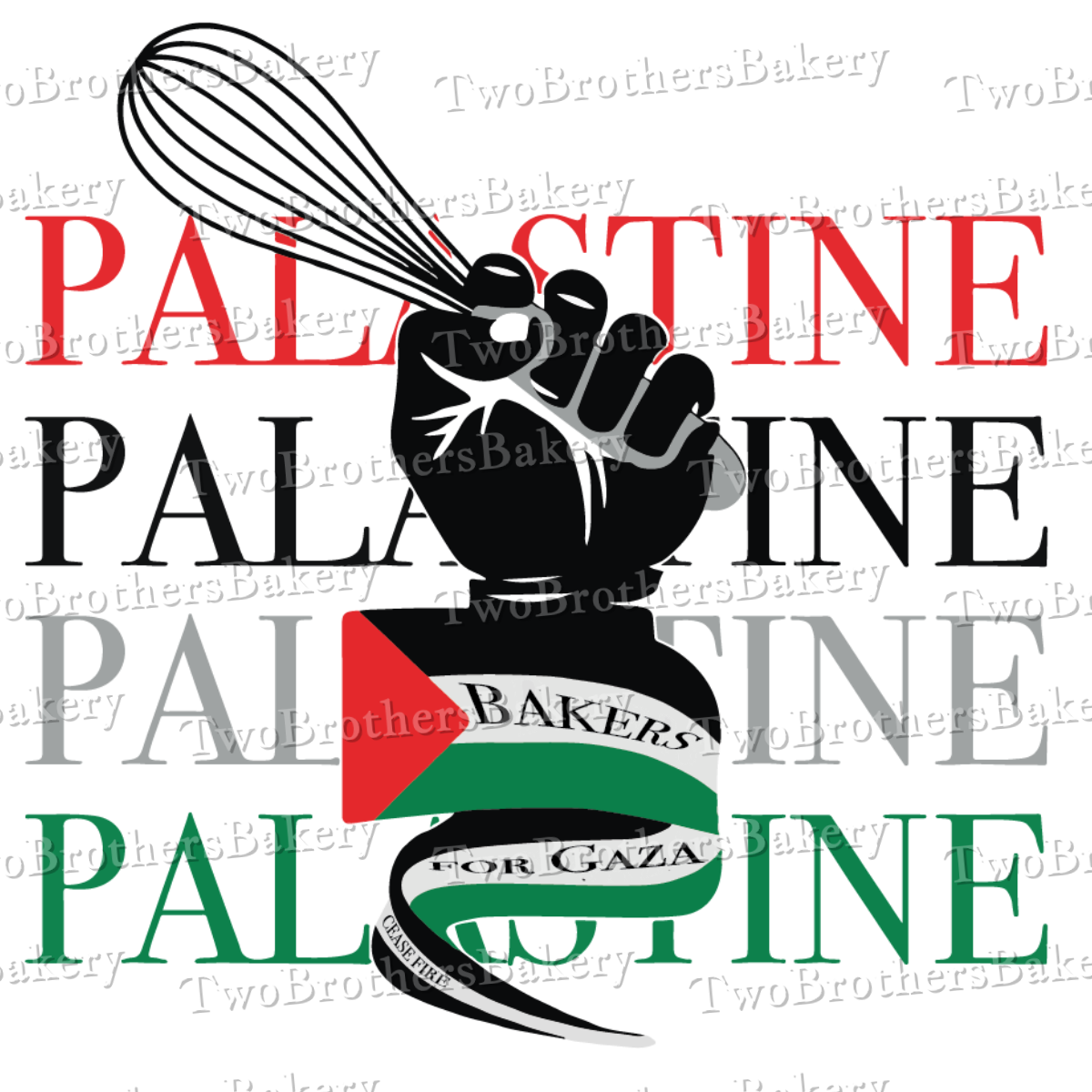 Bakers For Gaza - Digital Logo